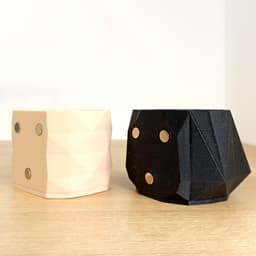 Pots Magnetiques "Delta et Poly" 3d model