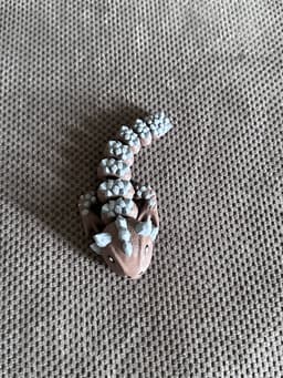 Articulated Baby Rock Dragon 3d model