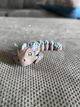 Articulated Baby Rock Dragon 3d model