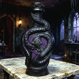 Serpent Bottle 3d model