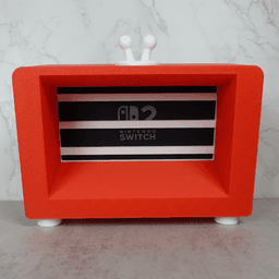 Mini TV Stand Compatible with Switch 2 3d model