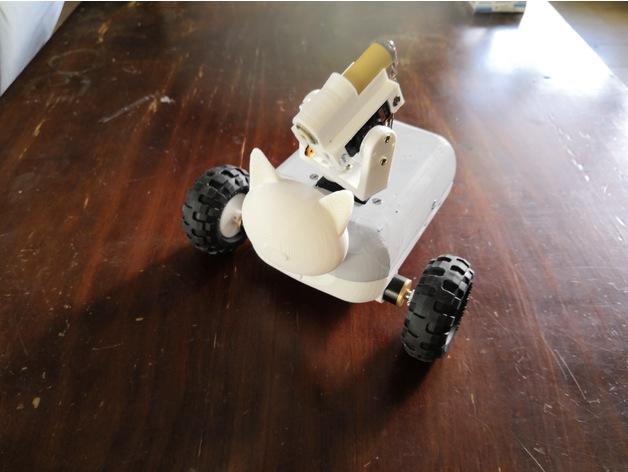 Laser Cat Toy robot 3d model