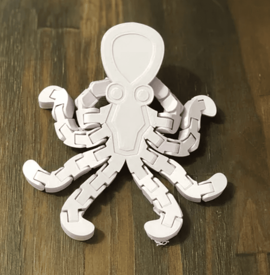 FLEXI OCTOPUS - ARTICULATED - PRINT IN PLACE 3d model