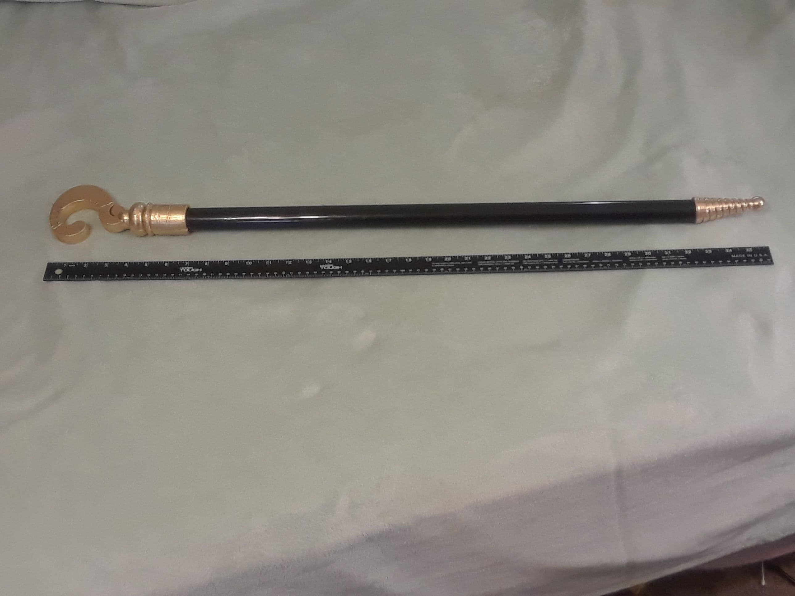 RiddlersCaneTopPartB (repaired).stl - Riddler's Cane Assembled. - 3d model