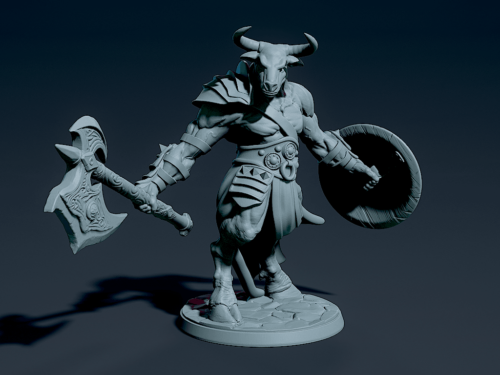 Minotaur_B.stl 3d model