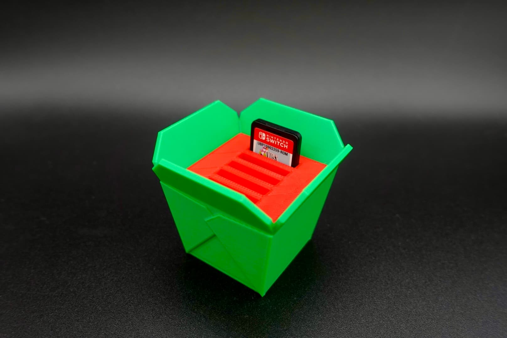 Nintendo Switch Game Holder Mini Chinese Takeout Box 3d model