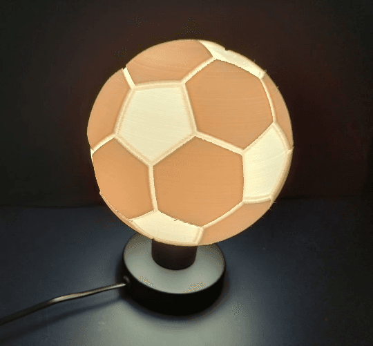 Football/Soccer Desk Lamp 3d model
