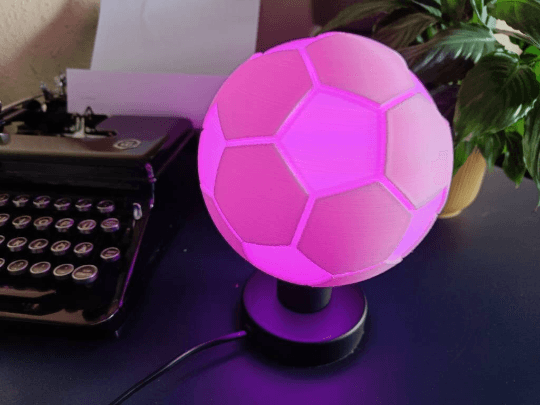 Football/Soccer Desk Lamp 3d model