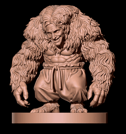FEAR AND HUNGER LORD OF THE FLIES tabletop D&D RPG miniature figurine – scale STL Fan Art 3d model