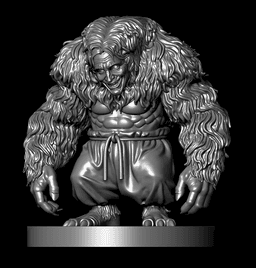 FEAR AND HUNGER LORD OF THE FLIES tabletop D&D RPG miniature figurine – scale STL Fan Art 3d model