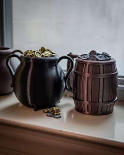 Pot Of Gold - Can Cup Lid 3d model