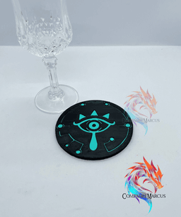 Legend of Zelda Sheikah Coaster / no supports / 3mf included 3d model