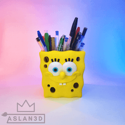 SpongeBob Organizer - By Colors 3d model