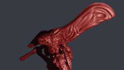 Half Dragon - Dark Souls - 3D Printable STL Model 3d model