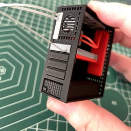 Miniature Dollhouse Gaming PC 3D STL File - 1:12 Scale Model for Printing - Commercial License 3d model