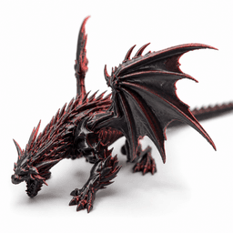 AGRESSIVE DRAGON SCULPTURE / GOTHIC DECOR / SHELF SCULPTURE DECOR / MODERN DRAGON SCULPTURE 3d model
