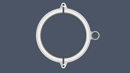 Worm Drive Hose Clamp 110mm / Abrazadera 110mm 3d model