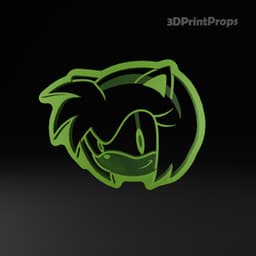 Sonic Cookie Cutter set 3d model