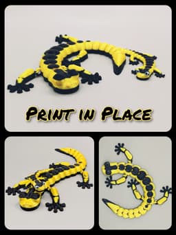 Articulated Gecko 3d model