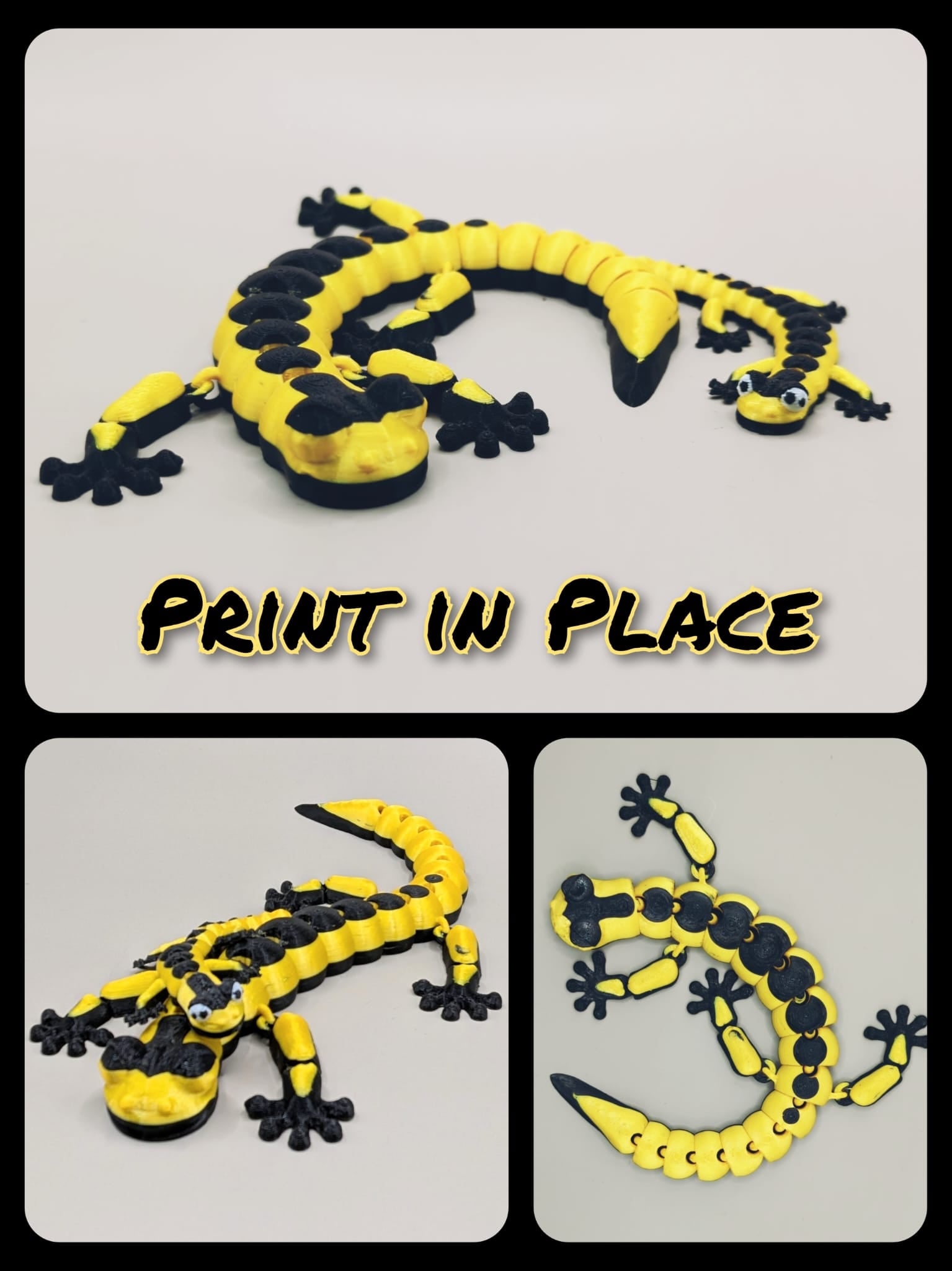 Articulated Gecko 3d model