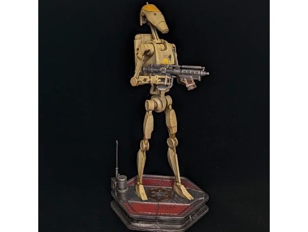 WICKED STAR WARS COMBAT DROID B1: TESTED AND READY FOR 3D PRINTING 3d model