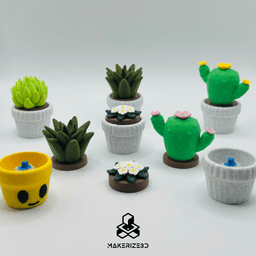 Plant Clickers Set 3d model