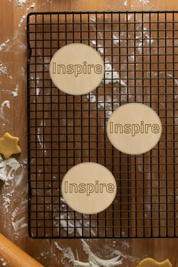 Inspire Cookie Cutter, Biscuit Cutter 3d model