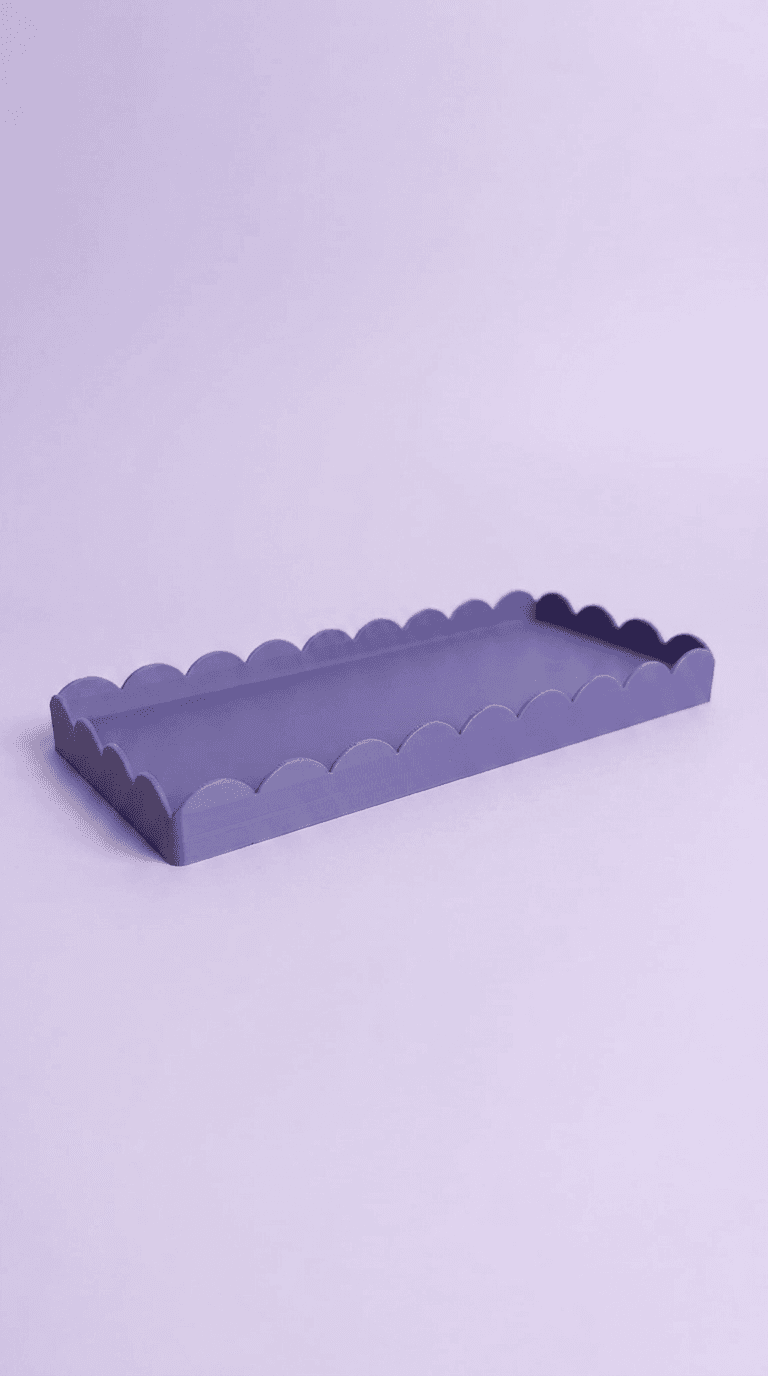 Aura Scallop Tray 3d model