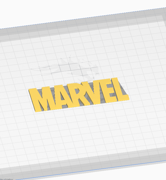 MARVEL - KEYCHAIN 3d model