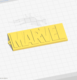 MARVEL - KEYCHAIN 3d model