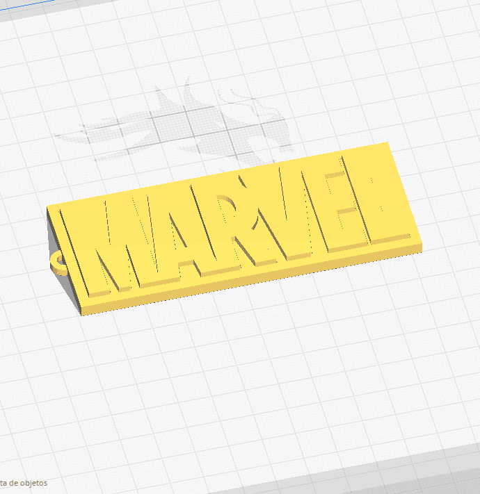 MARVEL - KEYCHAIN 3d model