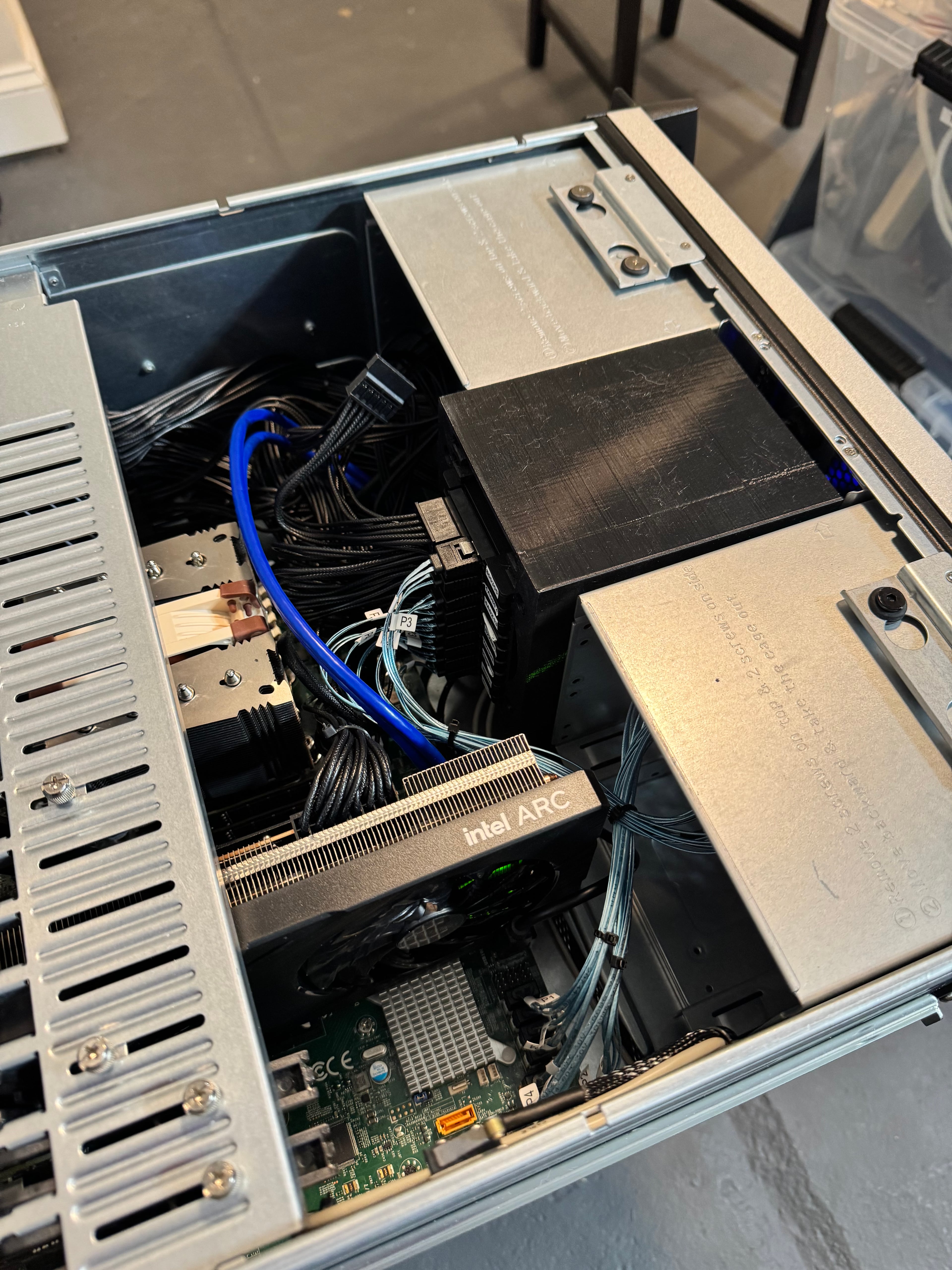 Drive Cage for Chenbro Server Chassis 3d model