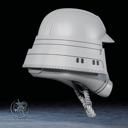 Star Wars Samurai Storm Trooper Helmet 3D Printer File STL 3d model