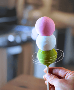 Dango Spinner - Ludo toy - Fidget toy 3d model