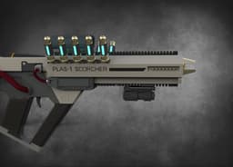 Helldivers 2 - PLAS-1 Scorcher - High Quality 3D Print Model! 3d model