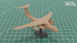 IL-76 Candid Russian Transport Aircraft STL 3d model