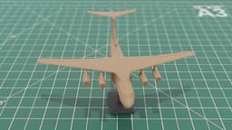 IL-76 Candid Russian Transport Aircraft STL 3d model