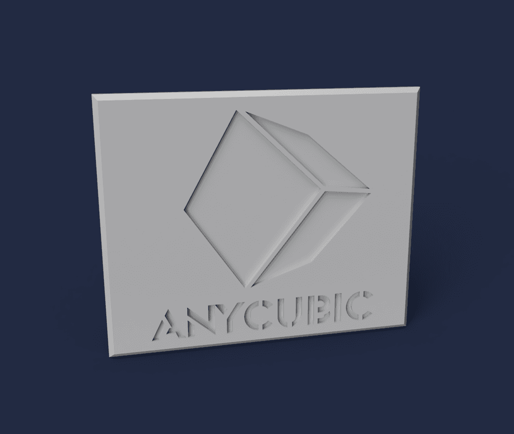 Hot End Decorative Plate for Anycubic Mega, Mega s, and others  3d model