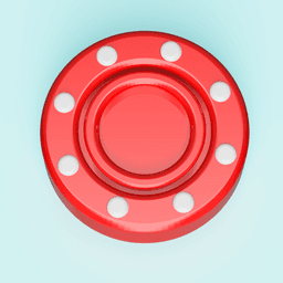 Inline Hockey Puck 3d model