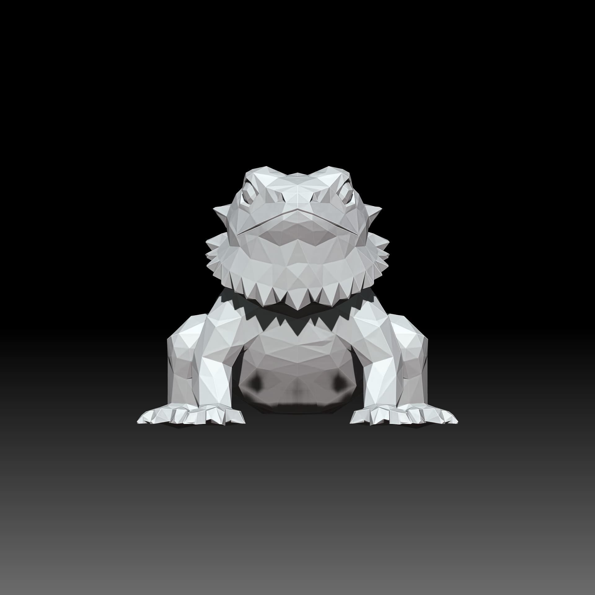 Bearded Dragon 3d model