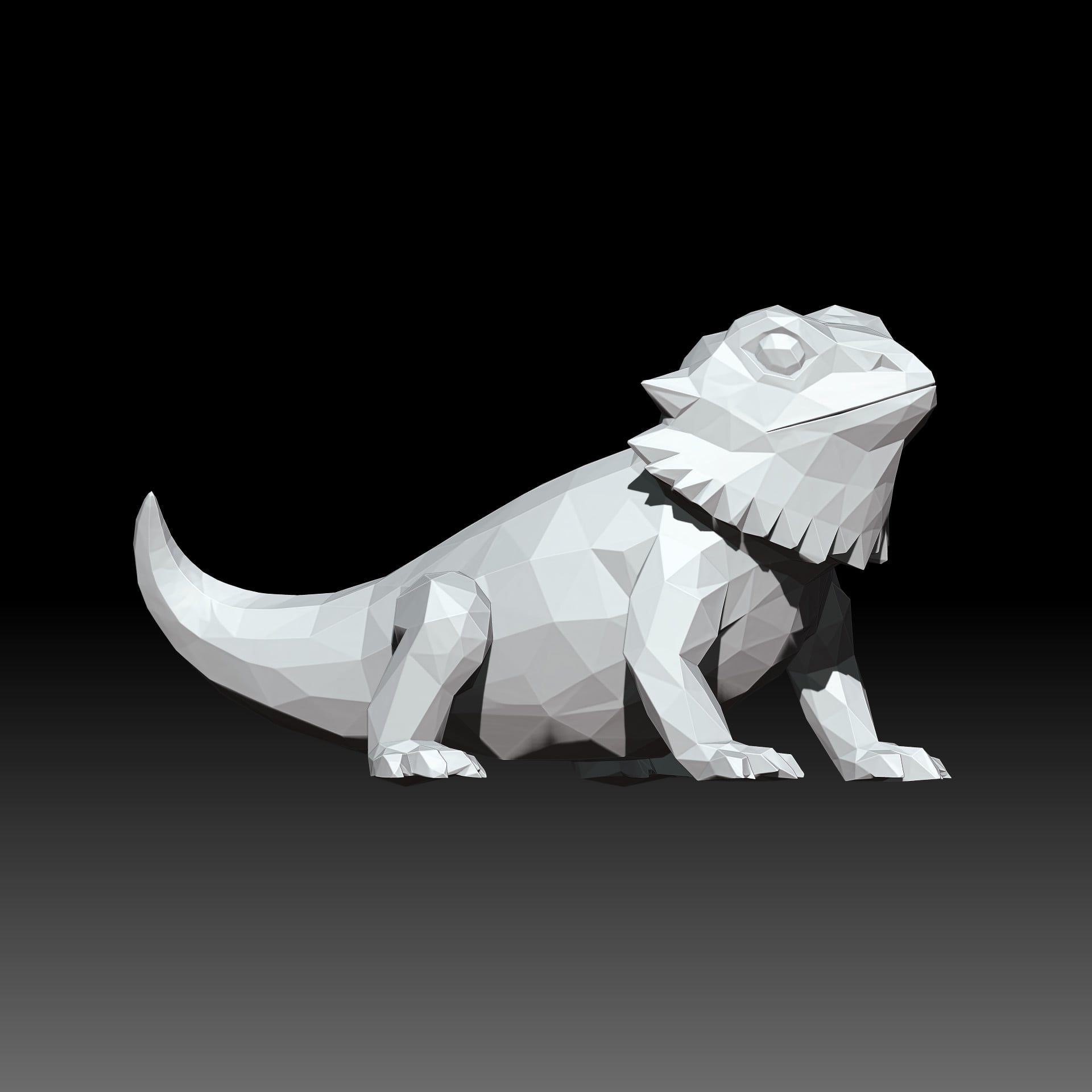 Bearded Dragon 3d model