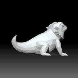 Bearded Dragon 3d model