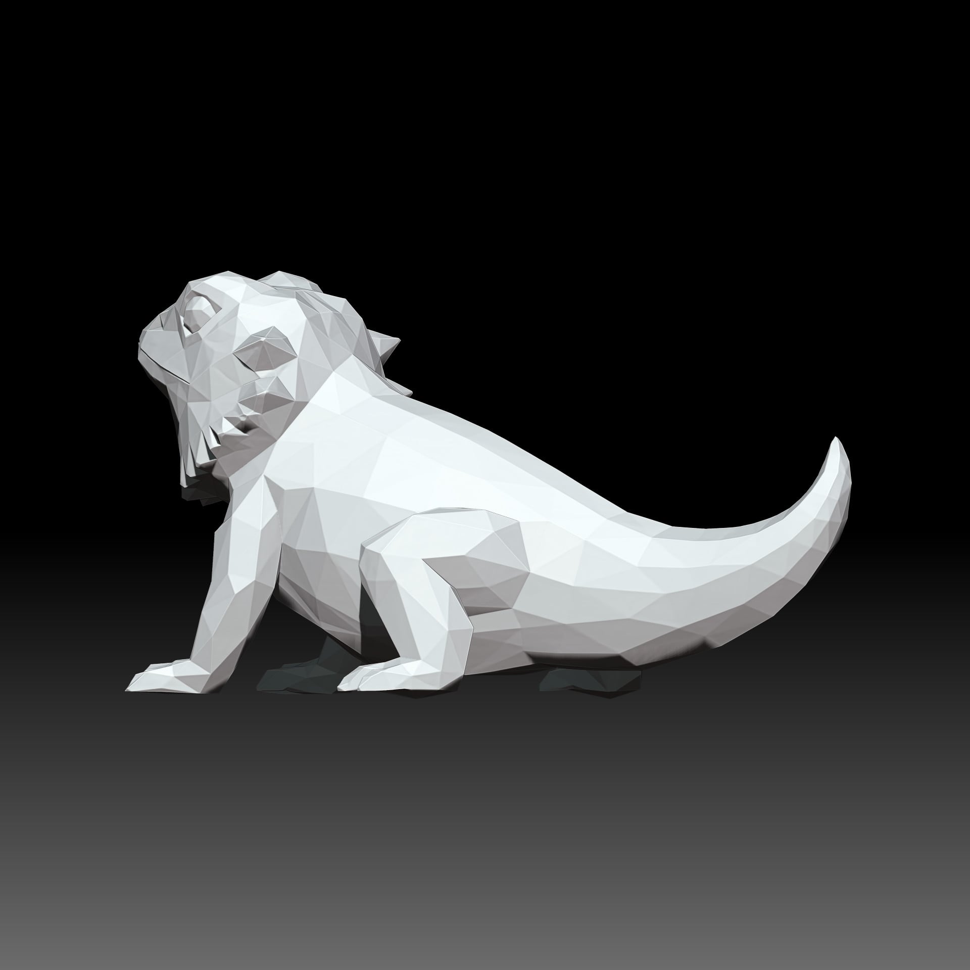 Bearded Dragon 3d model