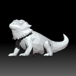 Bearded Dragon 3d model