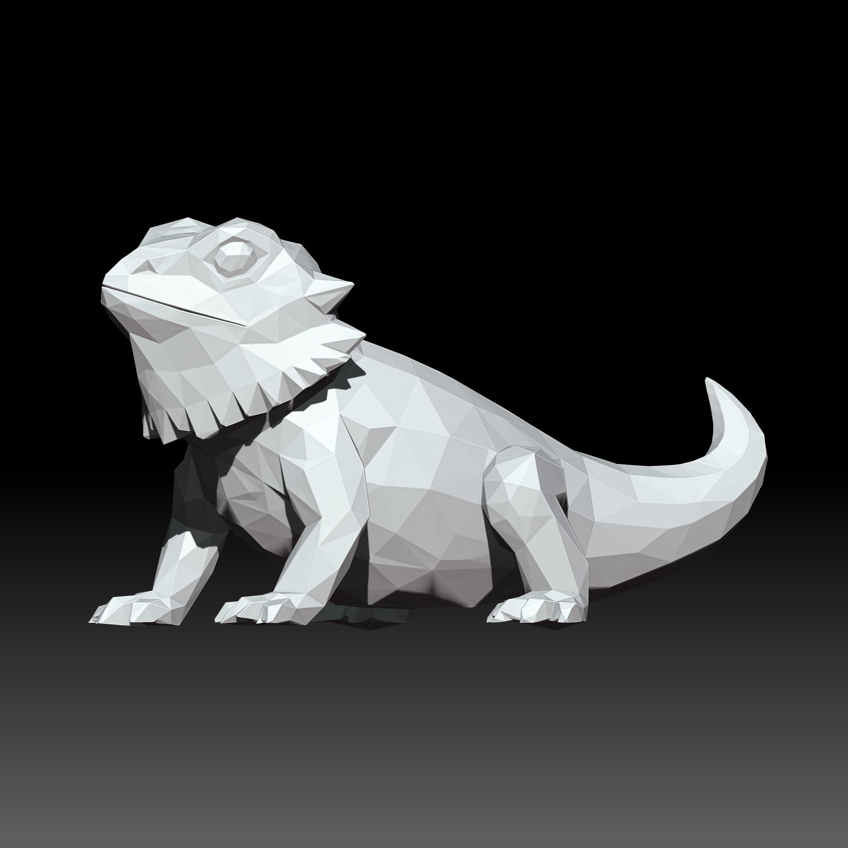 Bearded Dragon 3d model