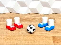 Finger Football Kit (soccer game on the table!) 3d model
