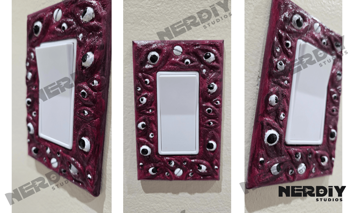Peepers Light Switch Plates 3d model