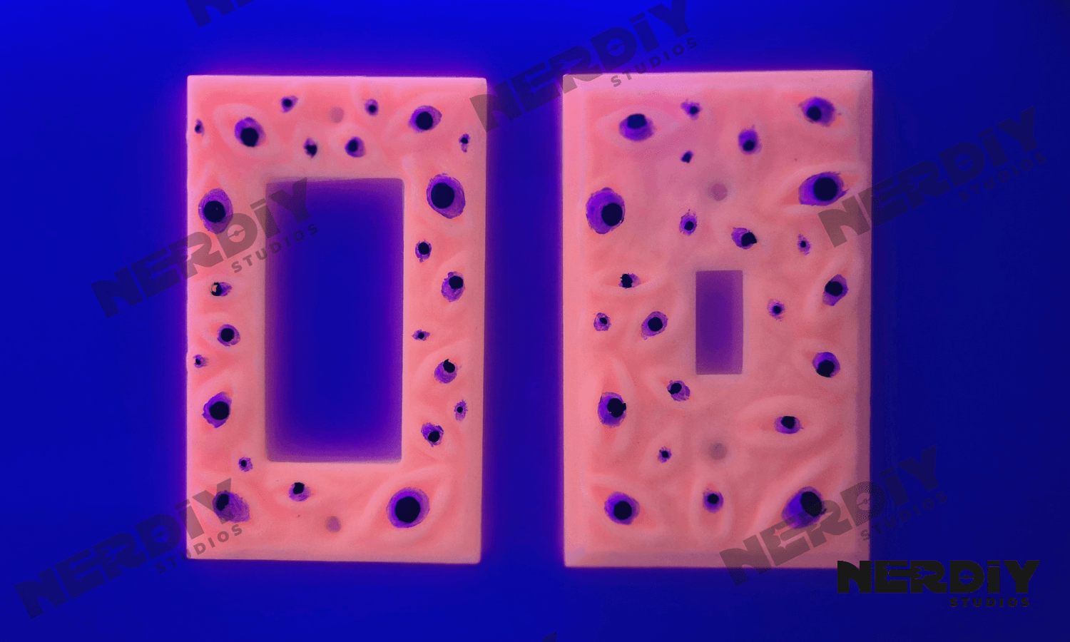 Peepers Light Switch Plates 3d model