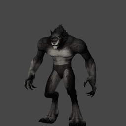 Werewolf 3d model