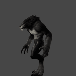 Werewolf 3d model